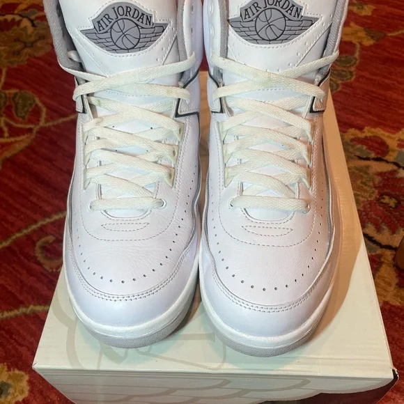Nike Air Jordan 2 Retro “White Cement Grey” - Picture 4 of 14